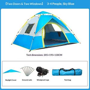 Tente de camping pliable portable, installation en <span class=keywords><strong>2</strong></span> <span class=keywords><strong>secondes</strong></span>, <span class=keywords><strong>abri</strong></span> épaissi résistant au vent - Product Image 5