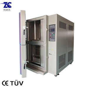 Ciclo térmico de semiconductores compatible con los militares para equipos de prueba Recuperación rápida ≤ 5min -60 ℃ ~ 150 ℃ Cámara de choque térmico 1 año - Product Image 1