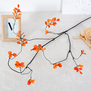 Ramas de Hojas Artificiales de Otoño Flower Delight, 122 cm, Flores de Seda y Plástico, Decoraciones para Bodas y Hogar - Product Image 4