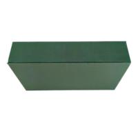 Boîte cadeau rigide à texture gaufrée, boîte en papier de luxe à couvercle rabattable, impression personnalisée pour l'emballage de produits cadeaux haut de gamme