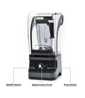 Hoge kwaliteit voedselmelkmachine commerciële blender met SS 420 snijmes voor kruiden
