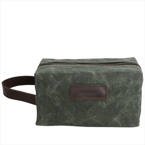 Sac de Voyage Personnalisé pour Articles de Toilette, Trousse de Rasage Imperméable avec Pochette Zippée, Accessoires pour Hommes, Article Promotionnel - Product Image 5