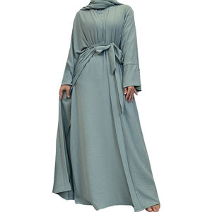 Bufanda de <span class=keywords><strong>cabeza</strong></span> islámica de moda Tentang Baptisan Jubah Strange mujeres marroquíes para Dubai Open Abaya - Product Image 1