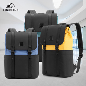 Kingsons Flip Top <b>Backpack</b> 20-35L Waterproof Eco Friendly <b>Large</b> Capacity Commuter Laptop Bag For Men Travel Casual - Product Image 1