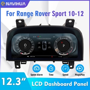 Navihua 12.3 Inch LCD Digital Cluster Instrument Panel Speedometer for Land Rover Discovery 4 10-16 for Range Rover Sport 10-12 - Product Image 2