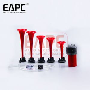 TZ-329-bocina de 12v para coche, claxon de 5 tubos, música súper fuerte, DIXIE <span class=keywords><strong>JAZZ</strong></span>, DIXIELAND, buzina a ar, paquistaní - Product Image 3