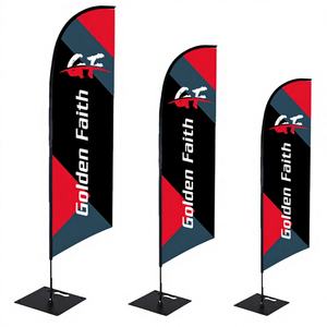 Volledig gekleurde print, enkelvoudige vlag, groothandel, buitenreclame, evenement, druppelvormige vlag, strandvlag, veervlag met vierkante voet - Product Image 1