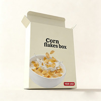 Herbruikbare, op maat gemaakte, groothandelsprijs, biologisch afbreekbare verpakkingsdoos voor ontbijtgranen, noten, snacks, melkpoeder en voedsel (papieren doos)