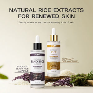 Ampolla de Arroz Blanco y Arroz Negro con Extracto de Plantas, Sin Sulfatos ni Parabenos, Exfoliante Suave para Piel Muerta, Iluminadora y Calmante, con Logotipo Personalizado - Product Image 2