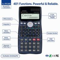 Calculatrice scientifique Fx-991MS 401 fonctions Éditeur de données STAT Écartement standard Analyse de régression Promotion