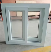 Einfaches haus upvc fenster wasserdichte wärme isolierung reflektierende pvc fenster schiebefenster