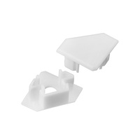 Profilé en aluminium LED d'angle Extrusions en aluminium anodisées Profilé en aluminium LED Chine 19*19mm