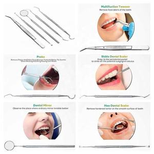 Strumento dentale IDO 3 pettorali Kit igiene dentale rimozione placca e tartaro, togling, bilancia dentale per denti con specchietto per bocca - Product Image 6