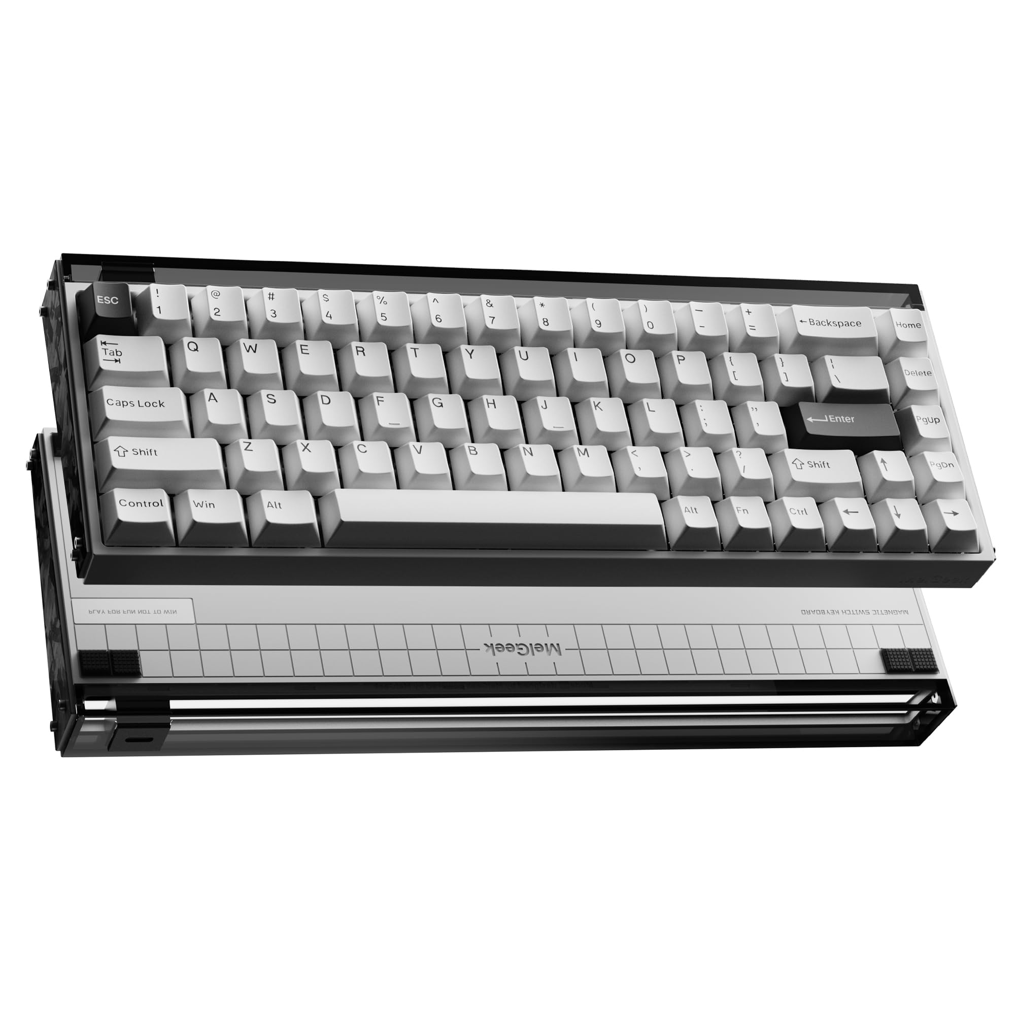 Melgeek MADE68 Ultra Gaming Keyboard - 68keys, RGB, Magnetic Switches