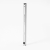 Kit d'accessoires pour trépied de batterie en alliage d'aluminium CNC : tige de connexion pour double pédale, tige de miroir, arbre de transmission universel, finition anodisée