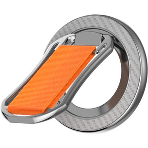 Anillo de sujeción para teléfono Magsafe con correa de Velcro, soporte magnético de escritorio para Apple iPhone, rotación universal flexible de 360 ​​grados - Product Image 1