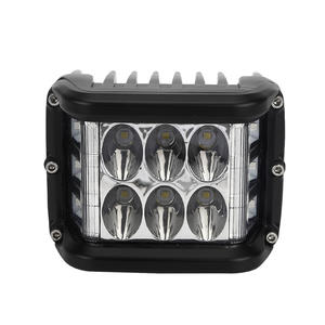 Nouveau 60W étanche lumière de travail LED barres lumineuses Spot Flood <span class=keywords><strong>phare</strong></span> led pour le travail conduite tout-terrain voiture tracteur camion hors route - Product Image 1