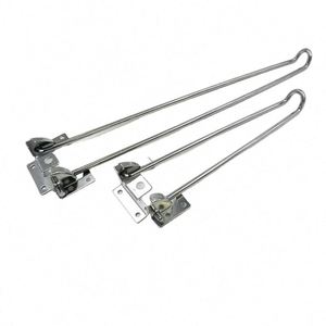 Wholesale <b>Foldable</b> Iron Hairpin Leg <b>Table</b> Furniture 15cm Length Heavy Duty Hospital Use Silver Finish - Product Image 1
