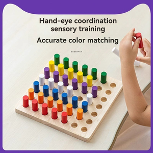 Montessori Sensory Training Equipment Educação Infantil de Madeira Casa Jardim Infância - Product Image 4