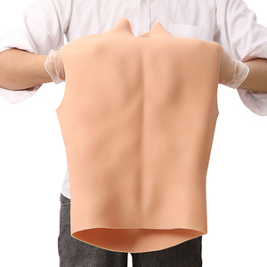 <span class=keywords><strong>Faux</strong></span> muscles en silicone pour travestis, cosplay, <span class=keywords><strong>faux</strong></span> torse réaliste, <span class=keywords><strong>faux</strong></span> seins, costumes pour femme à <span class=keywords><strong>homme</strong></span> - Product Image 4