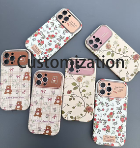 Bán buôn tùy biến mềm TPU Ins phong cách vàng bướm in thang máy ảnh bảo vệ điện thoại di động Trường hợp đối với iPhone 16 - Product Image 2