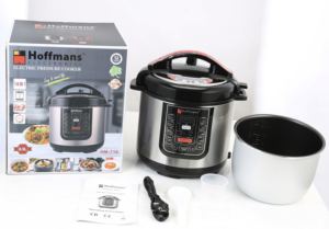 <span class=keywords><strong>Olla</strong></span> <span class=keywords><strong>a</strong></span> Presión Eléctrica Hoffmans, Oferta Especial África, 14 en 1, Acero Inoxidable, 6.5L, 1200W, Temporizador Digital, Esencial para la Cocina Casera - Product Image 6