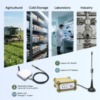 Sensor de Temperatura Inalámbrico G7, Transmisión de Ondas de Radio por Estación Base, Monitoreo Industrial, Diseño Impermeable