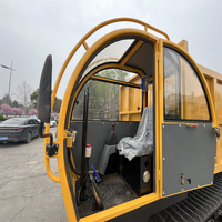 Fabriqué en Chine Rotation de construction de ferme petit mini dumper sur chenilles buggy de boue dumper en béton piste de benne