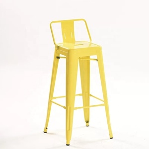 Sedia in Ferro Moderna per Esterni, Giardino, Campeggio, Bar Mobile, Impilabile, Arredamento per Sala da Pranzo, Ristorante, <span class=keywords><strong>Cucina</strong></span> e Hotel - Product Image 4