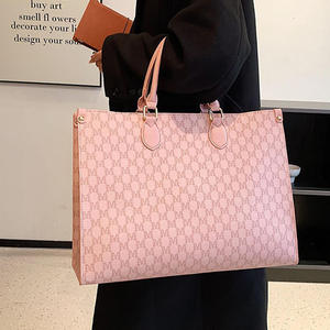 Luxury Letter Print Large <strong>Laptop</strong> Totes Bags for <strong>Women</strong> Leather Office Duty <strong>HandBag</strong> with Custom Printed logo - Product Image 6