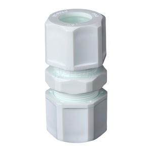 Raccord de Conduite PVC Rong Sheng, Connecteur Droit 8411, Protection des Câbles Électriques, Type Rigide - Product Image 1