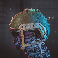 Offre Spéciale RAPIDE Casque Tissu CP Camouflage Casque Couverture Tactique Casque Couverture Corde Élastique