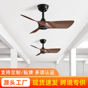 <b>Ceiling</b> <b>Fan</b> Retro Industrial Style Ac Motor Quiet Design For Home Hallway Entryway Balcony Minimalist Modern Commercial Use - Product Image 3
