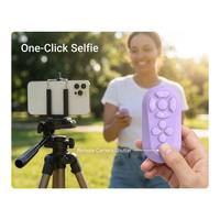 Télécommande sans fil OEM pour selfie, déclencheur et zoom pour TikTok, Instagram, courtes vidéos, iOS, Android, rechargeable