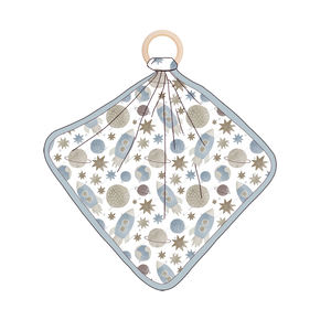 Couverture bébé en bambou respirante avec adorable thème Woodland idéal pour les tout-petits pendant la journée apaisante bambou bébé Lovey - Product Image 5