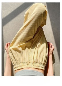 <span class=keywords><strong>Pantalon</strong></span> à rayures pour femmes, cordon de serrage, taille élastique, ample, décontracté, droit, long, avec poches, streetwear - Product Image 6