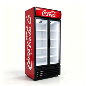 Congélateurs verticaux à porte vitrée pour supermarchés, équipement de réfrigération commercial pour boissons Coca - Offre Spéciale - Product Image 2
