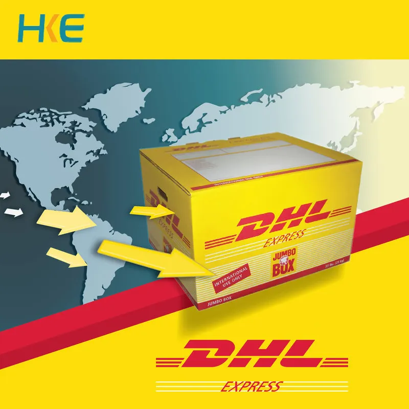 Flete aéreo de China agente de envío barato de DHL mensajería Express de las tarifas de envío a Reino Unido, Australia, Japón