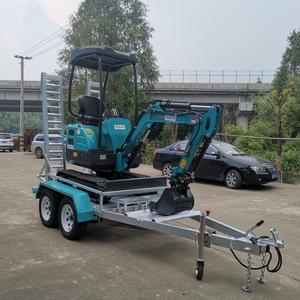 Mini Excavadora Pequeña de Alta Calidad bibo Antspower con Remolque Completo de Construcción de Acero, Capacidad de Carga de 3000 kg y Descarga sin Volteretas - Product Image 6