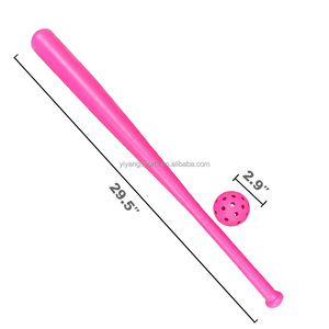 Jouet de sport pour enfants avec logo personnalisé Batte de baseball et softball Fastpitch chauve-souris rose vif d'entraînement pour jeunes avec caractéristiques d'autodéfense - Product Image 5