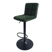 Chaise de bar pivotante et relevable de luxe moderne, réglable, durable, écologique, avec base en métal, pour restaurant, bar, mobilier de bar, maison, hôtel