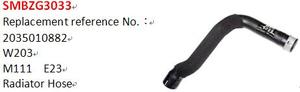 Precio de fábrica, piezas de automóviles, fabricantes confiables 2035010882 SMBZG3033, manguera de radiador de fácil instalación para Mercedes Benz, nuevo - Product Image 6
