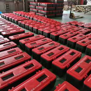 กล่องเก็บถังดับเพลิงแบบเดี่ยวขนาด9กก. กล่องพลาสติกขนาดใหญ่สำหรับงานหนักติดตั้งบนผนังสีแดงบริการดับเพลิงและความปลอดภัย - Product Image 5