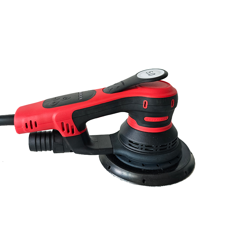 220V Metal Angle Dust-Free Putty Car Polishing Woodworking Dry Grinding Tool Sandpaper Machine