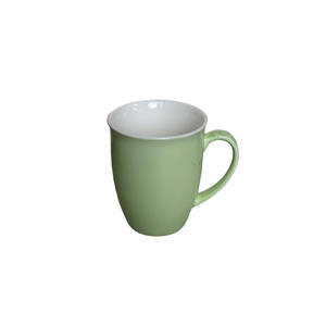 Tasse en céramique minimaliste nordique, couleur unie avec poignée, pour la maison, le bureau, le café, le petit-déjeuner, tasse à eau créative - Product Image 3
