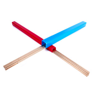 Batang tembaga Brazing ISO24373 Cu6560 CuSi3Mn1 & BCuP-<span class=keywords><strong>2</strong></span> untuk HVAC, pendinginan dan pengelasan pipa tembaga - Product Image 6