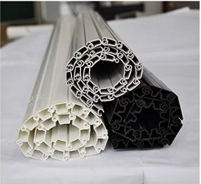 ประตูม้วนพลาสติก PVC/ABS แบบแนวนอนทันสมัยสำหรับห้องครัวและห้องน้ำ/ห้องสุขาในรถบ้านพร้อมโครงสร้างแบบถอดประกอบได้ - Product Image 2