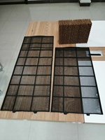 Expédition rapide filtre à mailles électrostatique taille personnalisée standard fenêtre électrostatique poussière climatiseur filtre maille