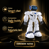 Robot de bureau IA pour interaction vocale, chat intelligent, apprentissage multilingue, cadeau pour enfants