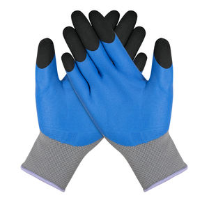 قفازات حماية العمل المطابقة بالمطاط عالية الجودة المقاومة للانزلاق و المقاومة للكشط - Product Image 2